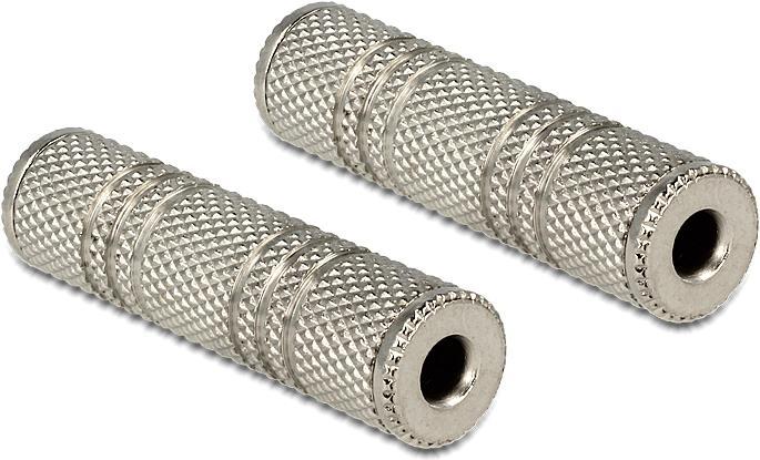 Delock 3.5mm Klinken-Doppelkupplung (Doppelkupplung)