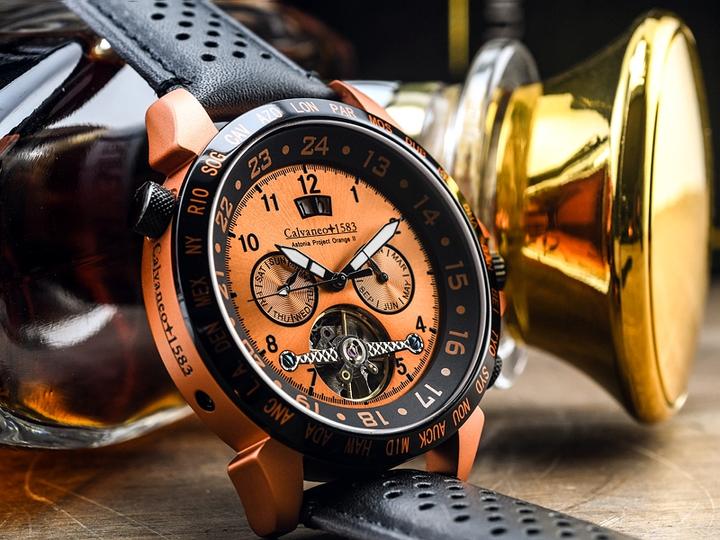 Image du produit Calvaneo 1583 Astonia Project Orange II automatic (44 mm)