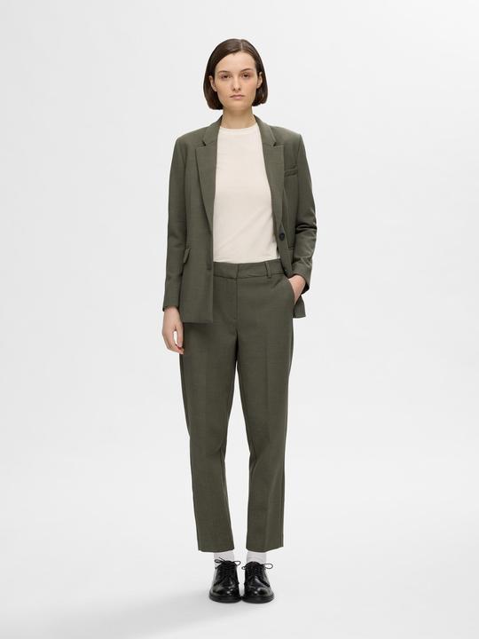 Image du produit Selected Femme Slfrita-Ria Mw Crop Pant Mel Noos (34)