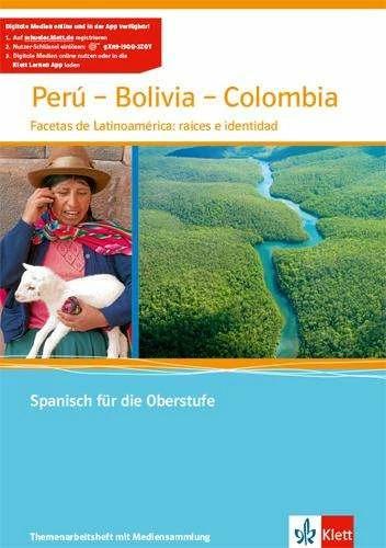 Immagine prodotto Perú-Bolivia-Colombia. Spanisch Themenarbeitsheft für das Abitur mit Multimedia-CD (Tedesco, 2014)