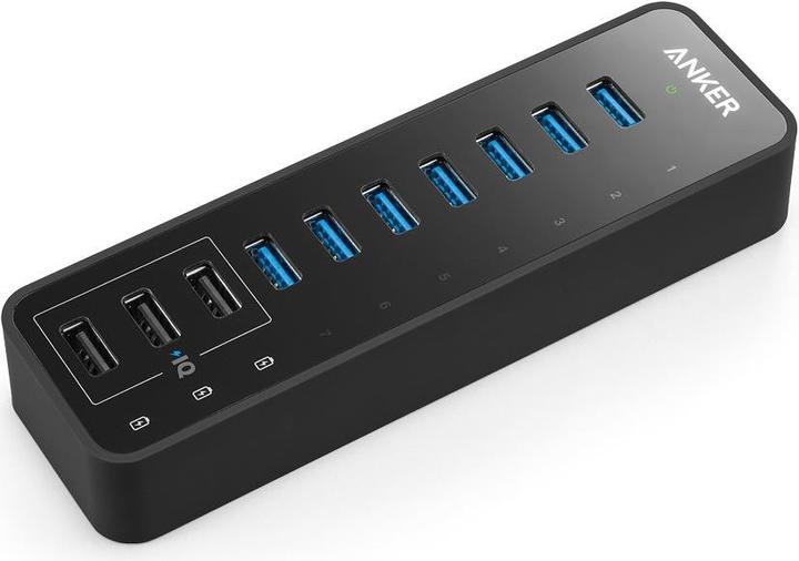 Actual product image Anker A7505312 (USB-B, 7 ports)