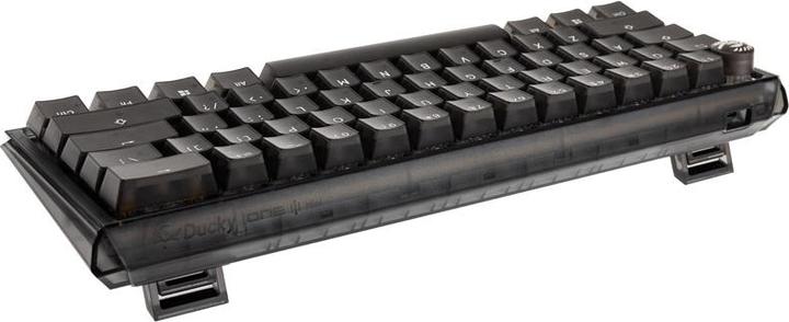 Actual product image Ducky One 3 Aura Black Mini Gaming Keyboard, RGB LED - MX-Brown (US) (Eng. Int., Cable)