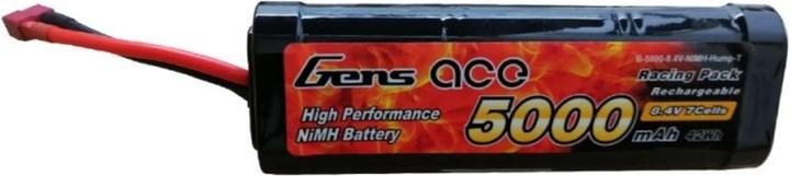 Image du produit Gens Ace B-5000-8.4V-NIMH-Hump-T (T-Plug) (8.40 V, 5000 mAh)