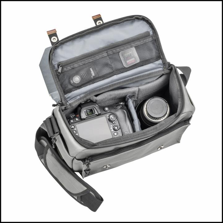 Immagine prodotto mantona Borsa fotografica Milano grande (Borsa a tracolla per fotocamera)