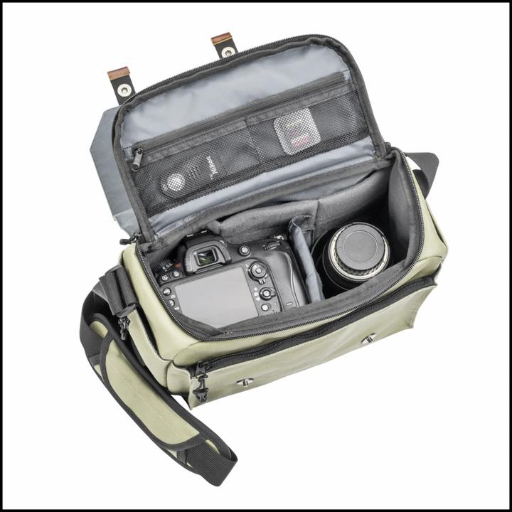 Produktbild mantona Kameratasche Milano grande (Kamera Schultertasche)