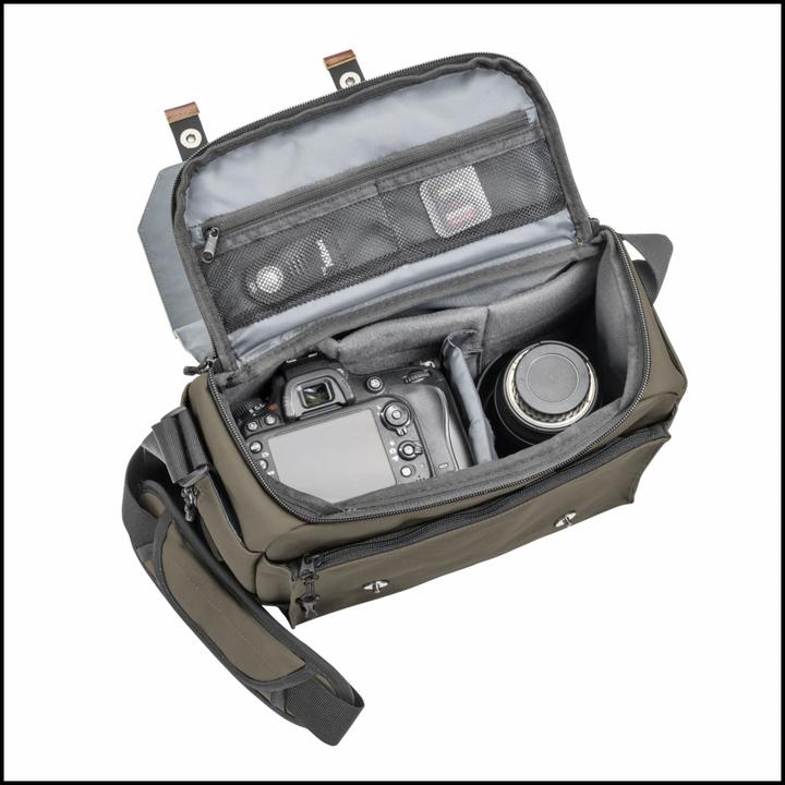 Immagine prodotto mantona Borsa fotografica Milano grande (Borsa a tracolla per fotocamera)