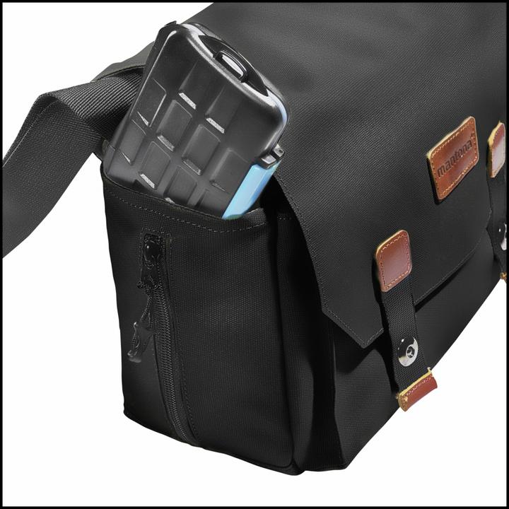 Produktbild mantona Kameratasche Milano grande (Kamera Schultertasche, 0.12 l)