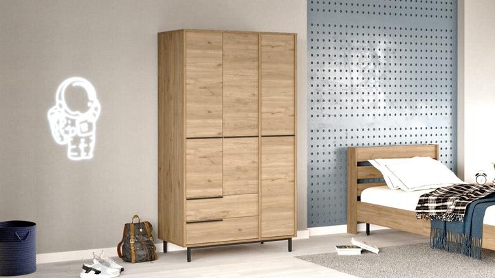 Actual product image Skye Decor Wardrobe (112.5 x 195.5 x 55 cm)