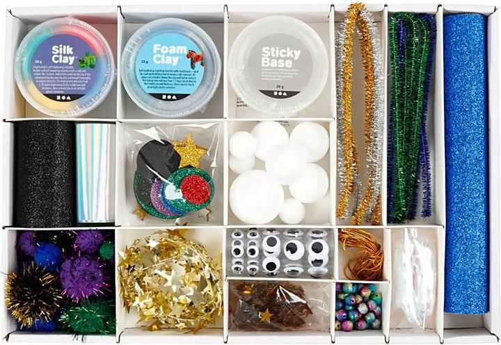 Produktbild Creativ Company Bastelset Kreativbox Weltraum 16-teilig