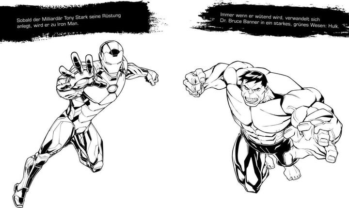 Actual product image MARVEL: Colouring fun with window stickers