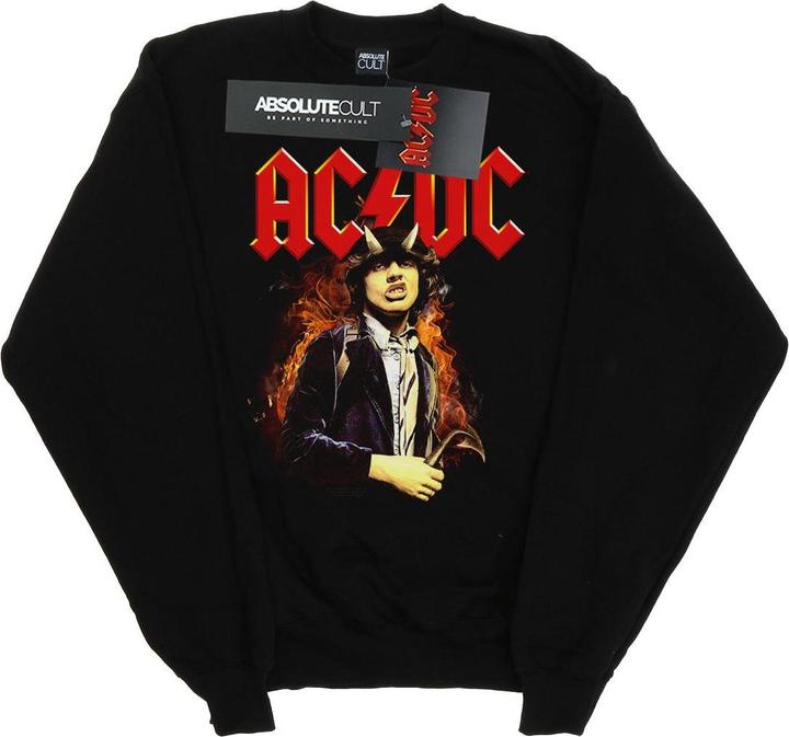 AC/DC Angus Highway To Hell Baumwoll Sweatshirt