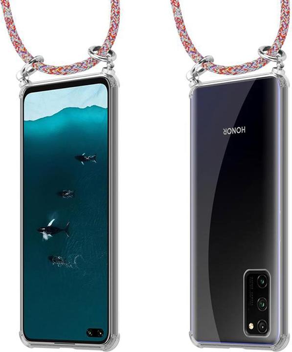 Produktbild Cadorabo TPU Handy Kette SILBER Cover