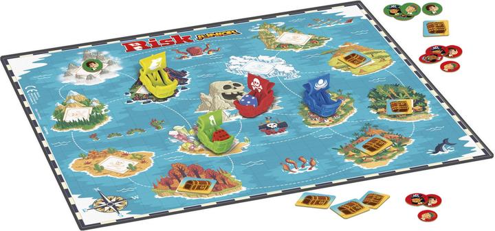 Image du produit Hasbro Gaming Risk Junior, f dès 5 ans, 2-4 joueurs jeu de stratégie (Français)