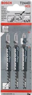Produktbild Bosch Professional Zubehör Stichsägeblatt T 244 D Speed for Wood, 5er-Pack