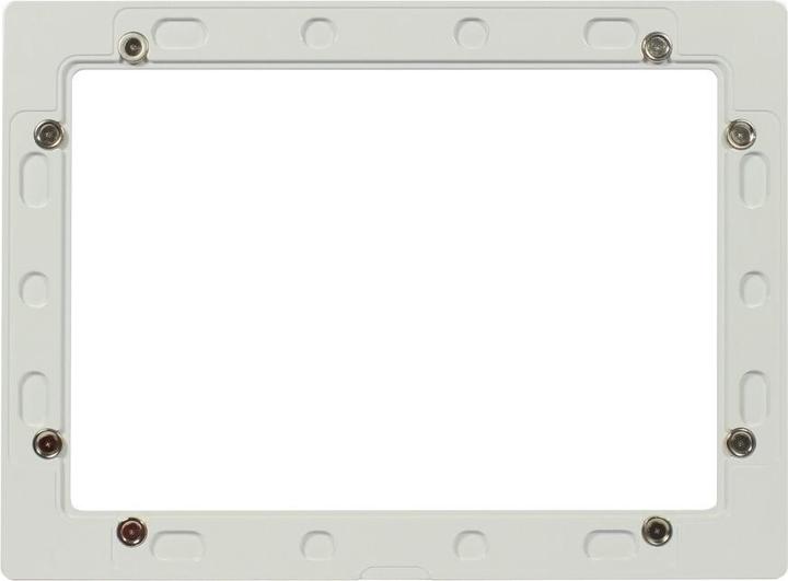 Actual product image Allnet touch display tablet 12 inch zbh bezel for mounting frame white narrow (12", White)