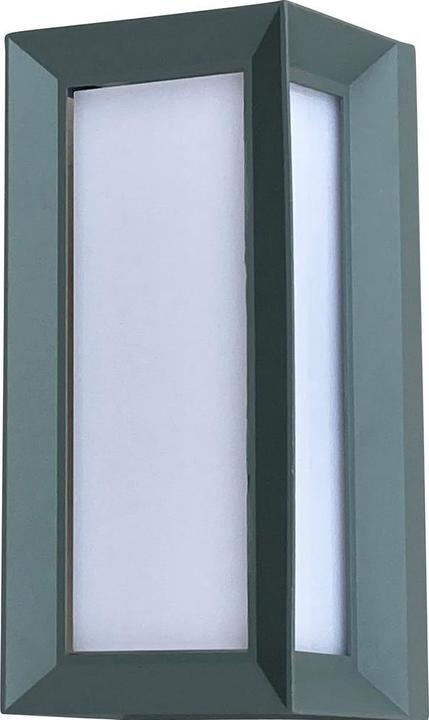 Produktbild Z-Licht Aluminium Quader Wandleuchte IP65 12W grau (960 lm)