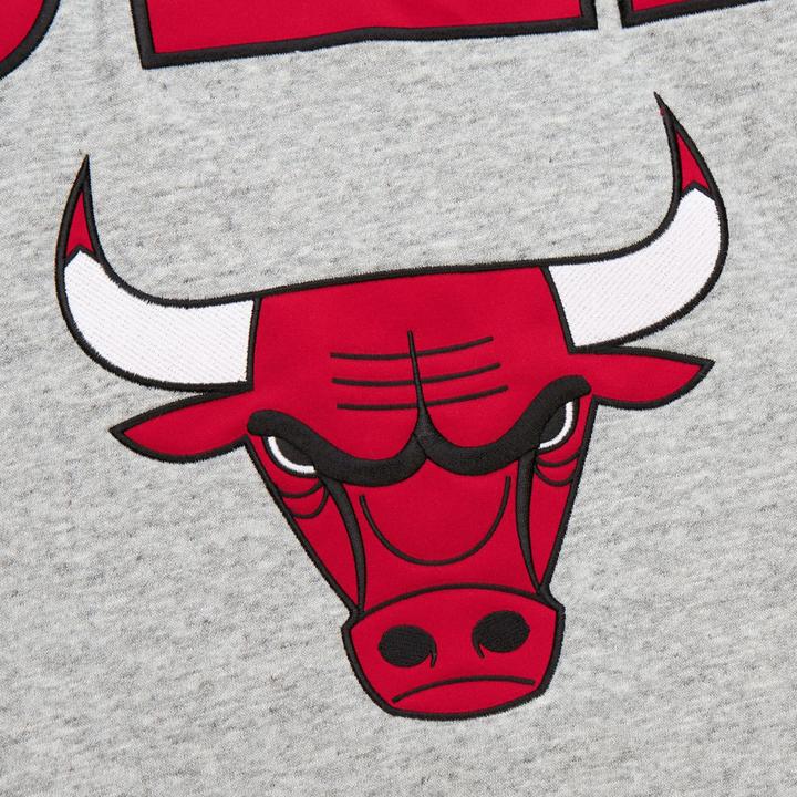 Produktbild Mitchell & Ness SATIN Fleece Pullover Chicago Bulls - XXL (XXL)
