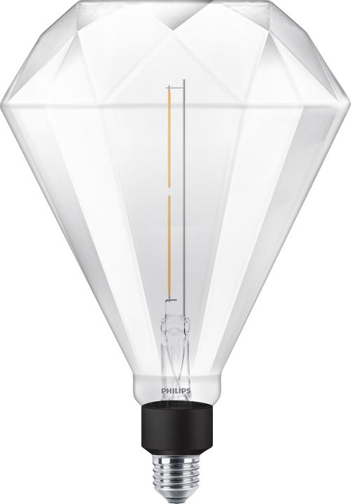 Image du produit Philips Lampe LED diamond giant (E27, 4 W, 400 lm, 1 x, F)
