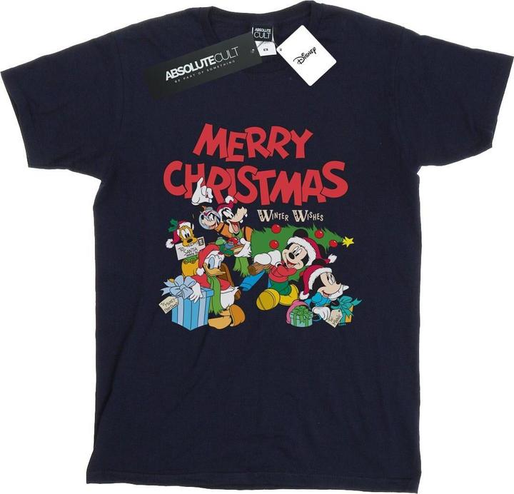 Produktbild Disney Mickey And Friends Winter Wishes TShirt (3XL)