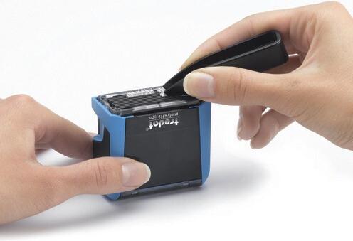 Actual product image Trodat TypomaticLine Printy 4.0, self-inking stamp for self-setting