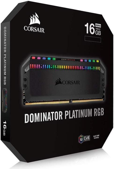 Produktbild Corsair Dominator Platinum RGB (2 x 16GB, 4000 MHz, DDR4-RAM, DIMM)