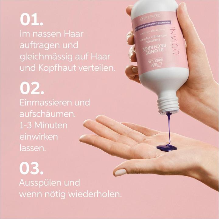 Immagine prodotto Wella Ricarica bionda Invigo (300 ml, Shampoo antigiallo)