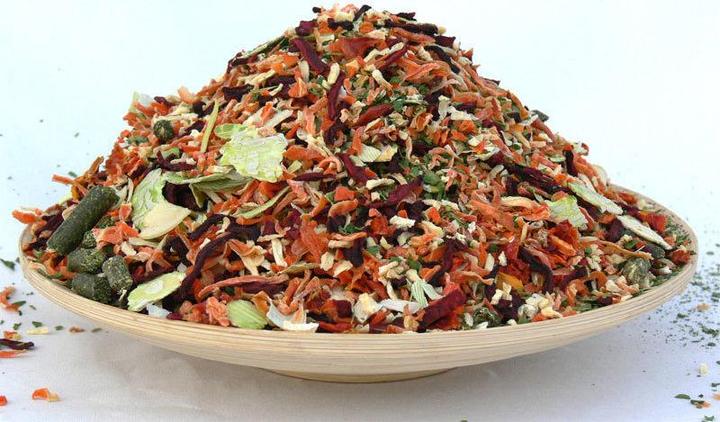 Actual product image Lunderland Gemüsemix Ergänzungsfutter (Senior, Adult, Junior, 1 pcs., 1000 g)
