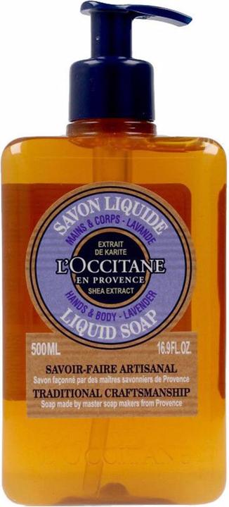 L'Occitane Shea Flüssigseife Lavendel (Flüssigseife, 500 ml)
