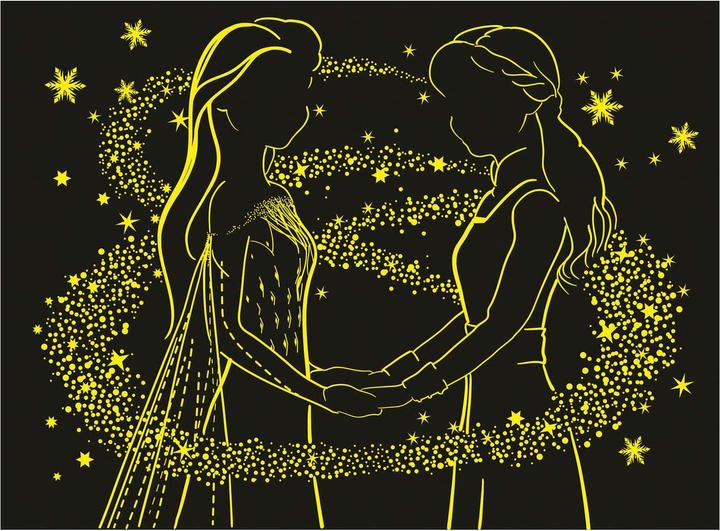 Actual product image Ravensburger Disney Frozen Starline - Sisters forever (200 pieces)