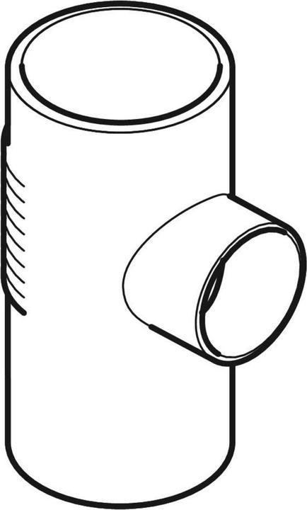 Image du produit Geberit 110 x 75 mm x 88,5° Grenrør Silent db20