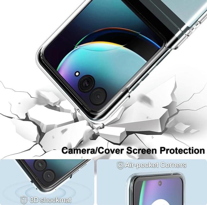 Produktbild Screenguard Motorola Razr 40 Ultra SuperClear Hard Case Hülle (Motorola Razr 40 Ultra)