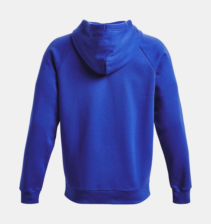 Actual product image Under Armour Men's blouse Under Armor Rival Fleece Hoodie blue 1357092 486 (L) (L)
