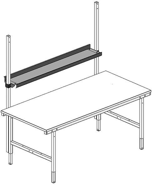 Actual product image Rocholz Huedig and Forms tray W 1630 mm D 230 mm