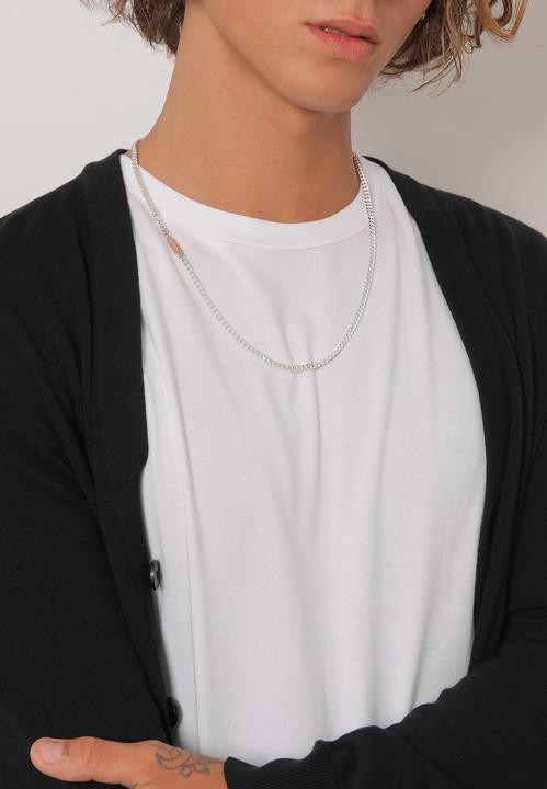 Actual product image Kuzzoi Basic chain (925 sterling silver, 60 cm)