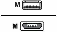 Actual product image Jabra Evolve 65 USB cable