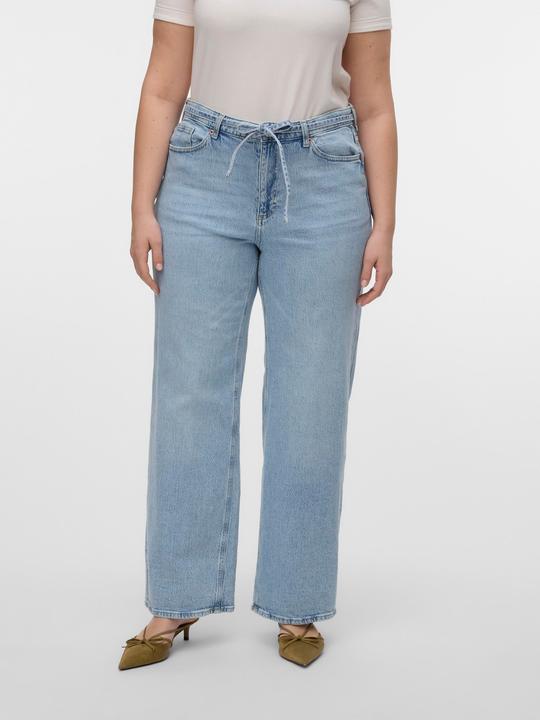 Image du produit Vero Moda VMCTESSA Hohe Taille Weiter Beinschnitt Jeans Weit geschnitten (52)