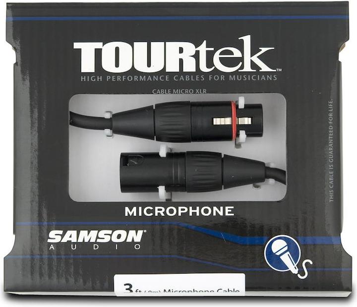 Produktbild Samson Tourtek Mikrofonkabel (0.90 m, XLR)