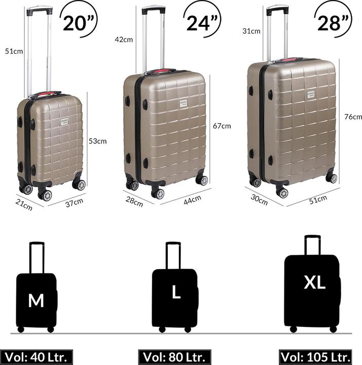 Produktbild Monzana Exopack (116 l, XL (ab 115l))