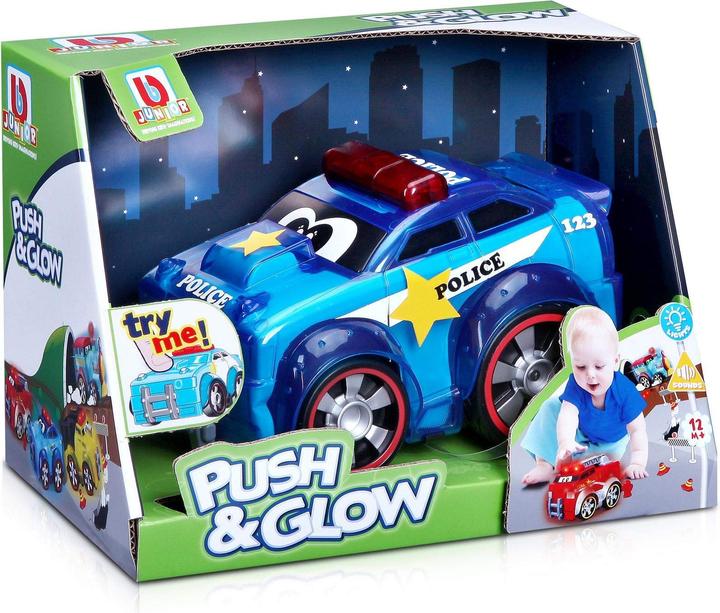 Produktbild BB Junior Push & Glow Police Car