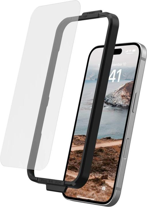 Produktbild UAG Glass Shield (1 Stück, Apple iPhone 16, Apple iPhone 15)