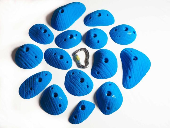 Allgäu Holds Sandstein Sloper M Klettergriffe-Set (Blau)