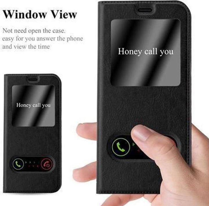 Produktbild Cadorabo Book mit View Doppelfenster Cover (Samsung Galaxy S8)