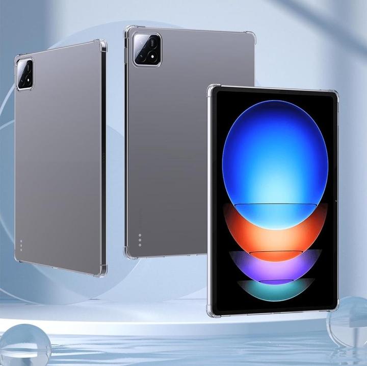Actual product image Screenguard Crystal Soft Airbag Bumper (Xiaomi Pad 6s Pro)