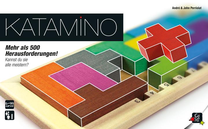 Image du produit Gigamic GIGD2016 - Katamino, jeu de casse-tête, pour 1-2 joueurs, à partir de 8 ans (DE-Monoausgabe) (Allemand)