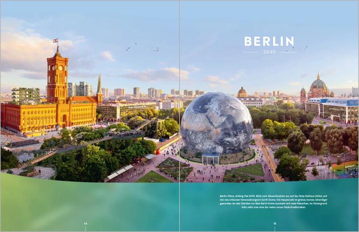 Actual product image Zukunftsbilder 2045 (German, Lino Zeddies, Stella Schaller, Sebastian Vollmar, Ute Scheub, 2023)