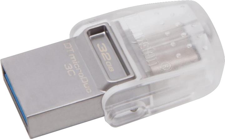 Produktbild Kingston DataTraveler microDuo 3C (128 GB, USB-C, USB-A, USB 3.1)