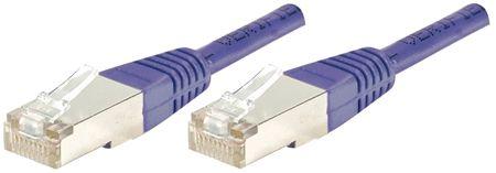 Produktbild Exertis Connect Patchkabel S/FTP, PiMF, CAT.6, violett, 0,7 m Patchkabel mit besonders schmalem Knickschutz (S/FTP, CAT6, 0.70 m)