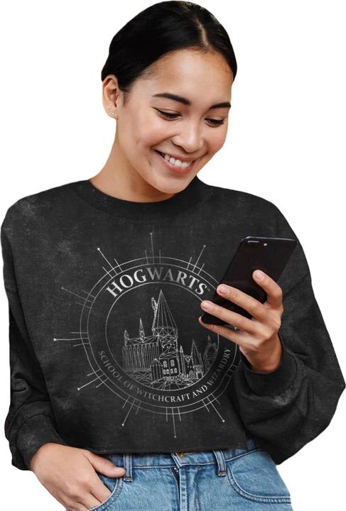 Image du produit Sweat-shirt court Hogwarts Constellation (XL)
