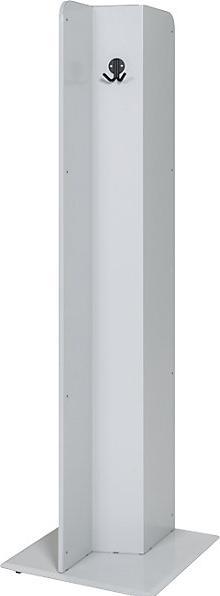 Image du produit Mades Poste hygiénique de sol, h x l x p 1700 x 540 x 495 mm, gris clair.