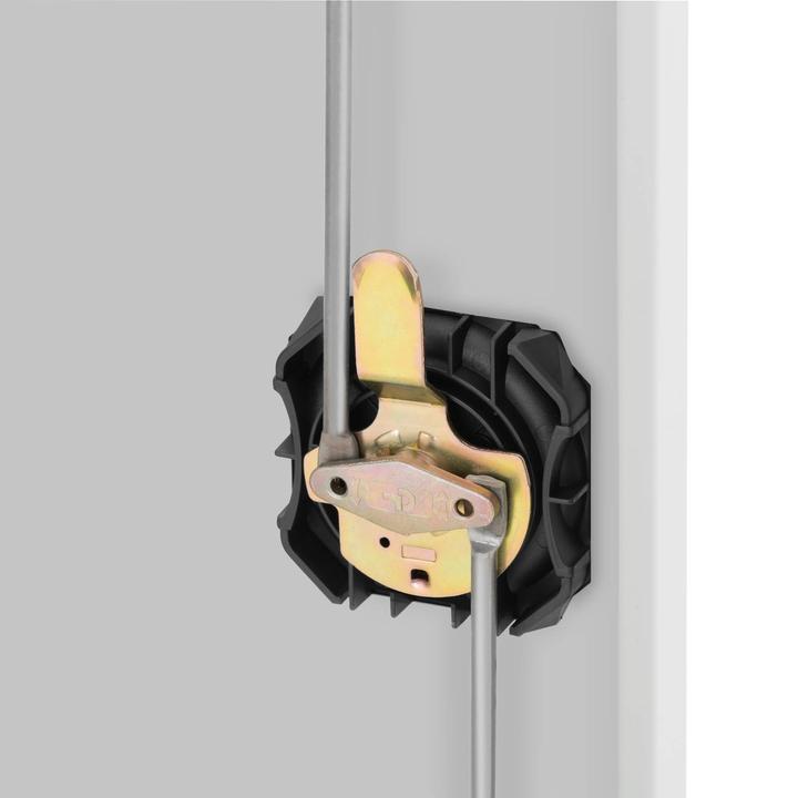 Produktbild Fromm & Starck Metallschrank 180 cm Mehrzweckschrank grau Aktenschrank abschliessbar Büroschrank (40 x 90 cm)